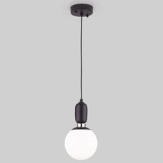 Светильник с стеклянными плафонами Eurosvet 50151/1 черный