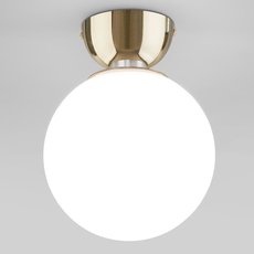 Светильник с плафонами белого цвета Eurosvet 30197/1 золото