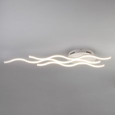 Светильник с пластиковыми плафонами белого цвета Eurosvet 90090/3 белый 43W