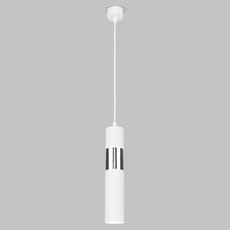 Светильник с арматурой белого цвета, металлическими плафонами Eurosvet 50097/1 белый/хром