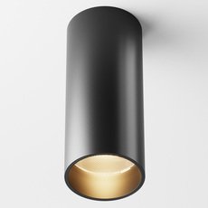 Точечный светильник с арматурой чёрного цвета, металлическими плафонами Maytoni C056CL-L12B3K-W-D-B