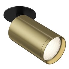 Точечный светильник с плафонами латуни цвета Maytoni C049CL-1BBS