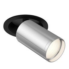 Точечный светильник с арматурой чёрного цвета Maytoni C048CL-1BCH
