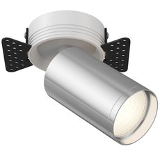 Точечный светильник с металлическими плафонами хрома цвета Maytoni C058CL-1WCH