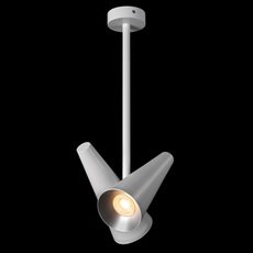 Светильник с металлическими плафонами белого цвета Maytoni MOD095CL-02W