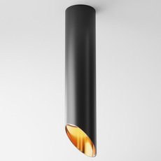 Точечный светильник с арматурой чёрного цвета, плафонами чёрного цвета Maytoni C044CL-01-30GU10-B