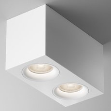 Точечный светильник с арматурой белого цвета, металлическими плафонами Maytoni C013CL-02W