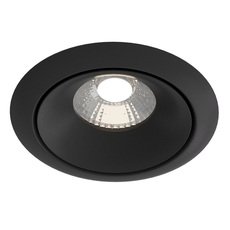 Точечный светильник с плафонами чёрного цвета Maytoni DL031-L12W3K-D-B