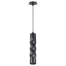 Точечный светильник с арматурой чёрного цвета Novotech 357902
