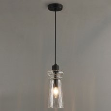 Светильник с арматурой чёрного цвета Odeon Light 4966/1A