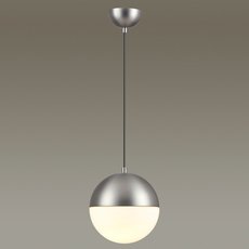 Светильник с арматурой никеля цвета, плафонами белого цвета Odeon Light 4959/1A