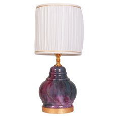 Настольная лампа с абажуром Abrasax TL.7813-1GO
