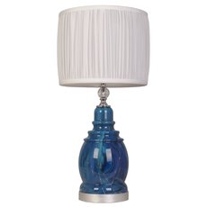 Настольная лампа с текстильными плафонами белого цвета Abrasax TL.7812-1CH