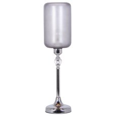 Настольная лампа с арматурой хрома цвета, стеклянными плафонами Abrasax TL.7816-1CH
