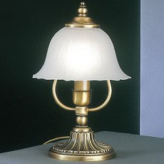 Настольная лампа с стеклянными плафонами белого цвета Reccagni Angelo P 2720