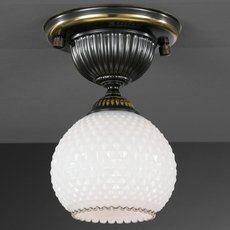Точечный светильник с плафонами белого цвета Reccagni Angelo PL 8610/1