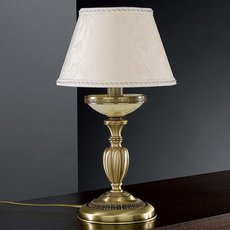 Настольная лампа с абажуром Reccagni Angelo P 6425 P