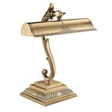 Настольная лампа с арматурой бронзы цвета Reccagni Angelo P 1000/2 BRONZO