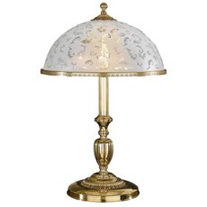 Настольная лампа с арматурой золотого цвета Reccagni Angelo P 6302 G