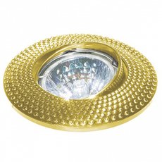 Точечный светильник с плафонами золотого цвета Escada 221012
