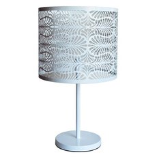 Настольная лампа с арматурой белого цвета, металлическими плафонами Seven Fires 39205.04.09.01C