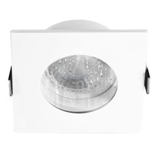 Точечный светильник с арматурой белого цвета, плафонами белого цвета Crystal lux CLT 046C1 WH IP44