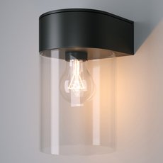 Светильник для уличного освещения с арматурой чёрного цвета Elektrostandard Atrani черный (35085/D)