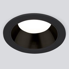 Точечный светильник с арматурой чёрного цвета, плафонами чёрного цвета Elektrostandard 25082/LED 7W 4200K чёрный