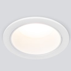 Точечный светильник с арматурой белого цвета, металлическими плафонами Elektrostandard 25082/LED 7W 4200K белый