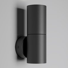 Бра с арматурой чёрного цвета, плафонами чёрного цвета Elektrostandard Deep черный (40126/LED)