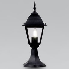 Светильник для уличного освещения с стеклянными плафонами Elektrostandard Fuga S черный(35148/S)