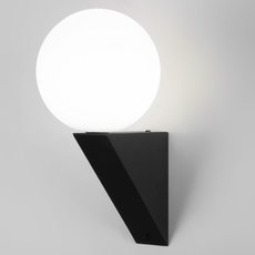 Светильник для уличного освещения с арматурой чёрного цвета, плафонами белого цвета Elektrostandard Gravity черный (35003/U)