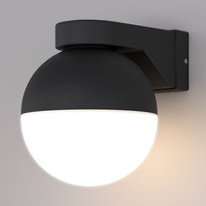 Светильник для ванной комнаты настенные без выключателя Elektrostandard MOON черный (MRL 1028)