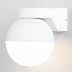 Светильник для ванной комнаты с пластиковыми плафонами Elektrostandard MOON белый (MRL 1028)