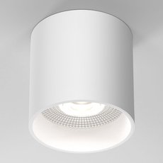 Точечный светильник с плафонами белого цвета Elektrostandard 25034/LED 10W 4200K белый