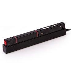 Шинная система с арматурой чёрного цвета Elektrostandard Slim Magnetic Трансформатор 100W 95043/00