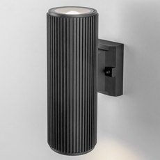 Светильник для уличного освещения с арматурой серого цвета, металлическими плафонами Elektrostandard 1403 TECHNO Strict серый