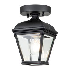 Светильник для уличного освещения с арматурой чёрного цвета Elstead Lighting BAYVIEW-PORCH-BK