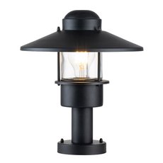 Светильник для уличного освещения с арматурой чёрного цвета Elstead Lighting KLAMPENBORG-PED-BK