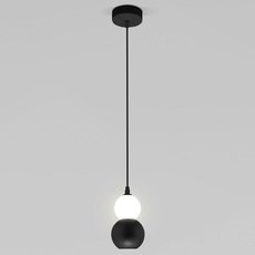 Светильник с арматурой чёрного цвета Eurosvet 50250/1 LED черный