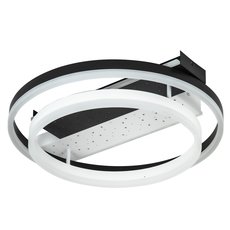 Светильник с арматурой чёрного цвета LED4U L1031-500