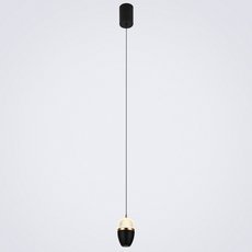 Светильник с арматурой чёрного цвета LED4U L8754-1 BK