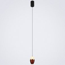 Светильник с металлическими плафонами коричневого цвета LED4U L8754-1 BR