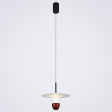 Светильник с металлическими плафонами коричневого цвета LED4U L8755-1 BR