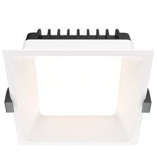 Точечный светильник с арматурой белого цвета Maytoni DL056-12W3K-W