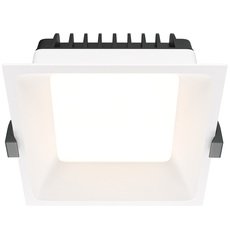 Точечный светильник с арматурой белого цвета Maytoni DL056-12W4K-W