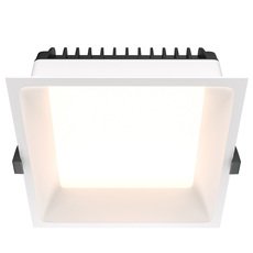 Точечный светильник с арматурой белого цвета Maytoni DL056-18W4K-W