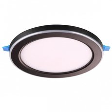 Точечный светильник с арматурой чёрного цвета Novotech 359015