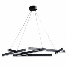 Светильник с арматурой чёрного цвета, плафонами чёрного цвета Zortes ZRS.01243.03
