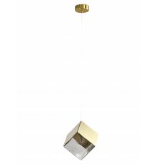 Светильник с арматурой золотого цвета, плафонами прозрачного цвета Zortes ZRS.1005.01